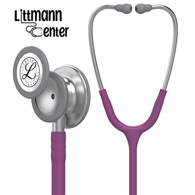 گوشی پزشکی لیتمن کلاسیک 3M بادمجانی استیل 5831