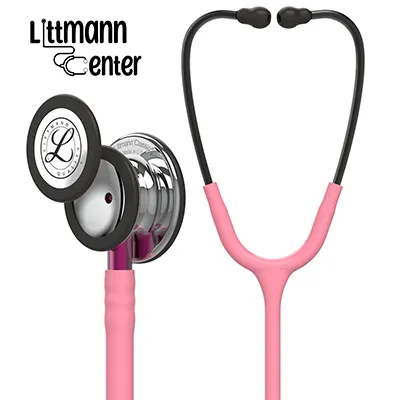 گوشی پزشکی لیتمن کلاسیک 3M صورتی آدامسی آینه ای 5962